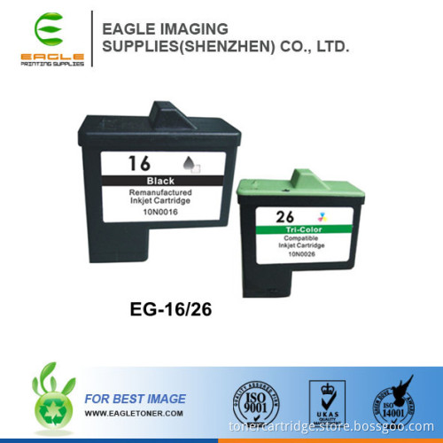 Remanufactured Ink Cartridge for Lexmark 16 26